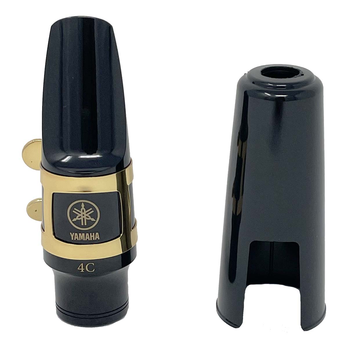 Yamaha 4C Alto Sax Standard Series Mouthpiece-Mouthpiece w/ Cap & Ligature-Andy's Music