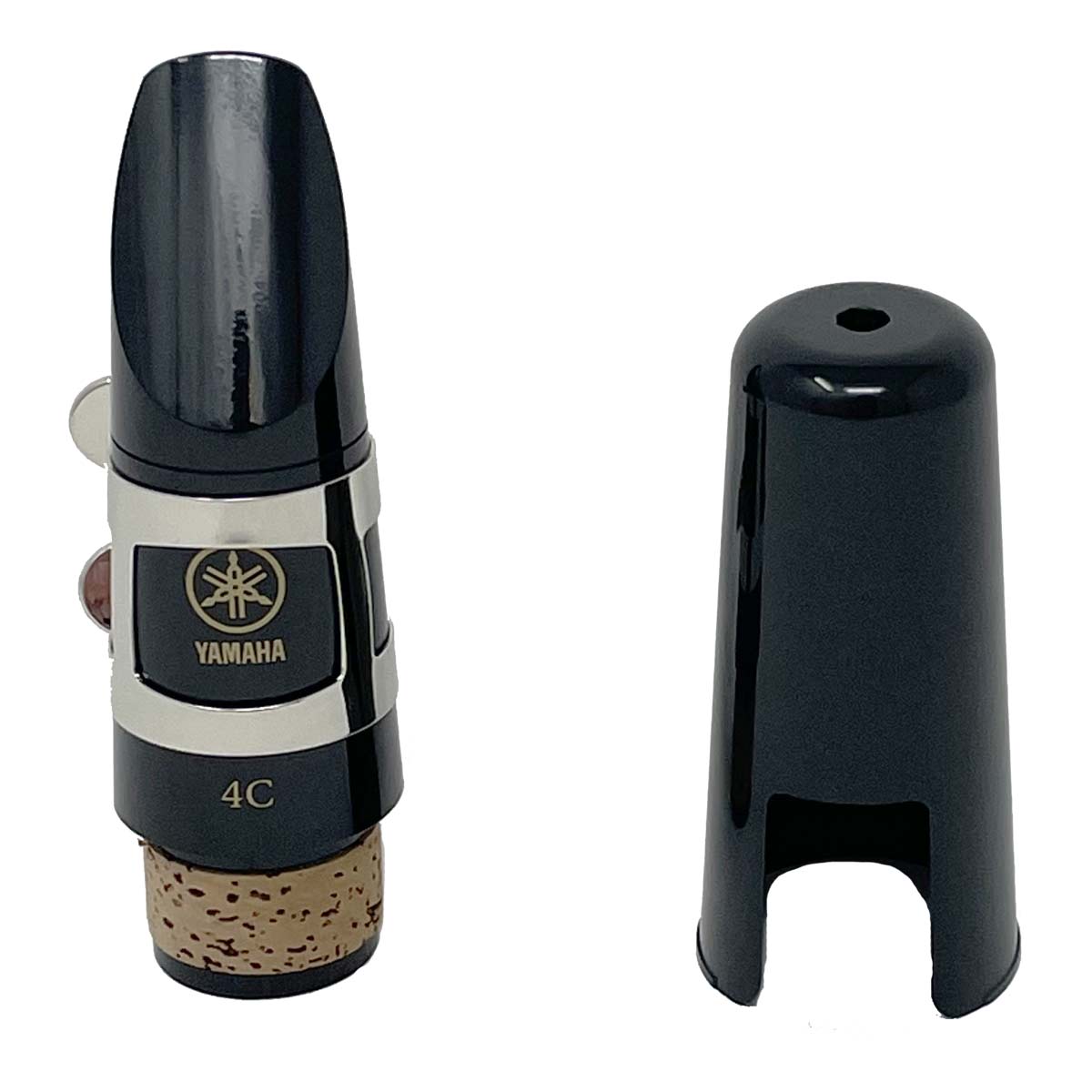 Yamaha 4C Clarinet Mouthpiece YAC-CL4C-Mouthpiece w/ Cap & Ligature-Andy's Music