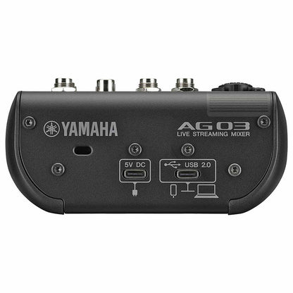 Yamaha AG03MK2 Live Streaming Mixer and USB Audio Interface-Andy's Music