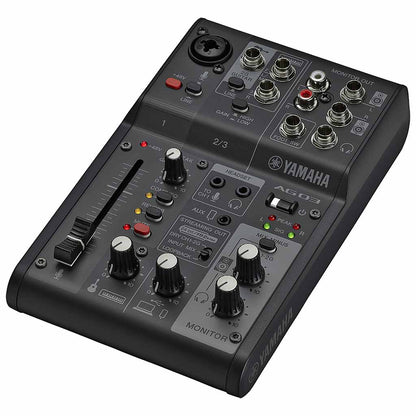 Yamaha AG03MK2B USB Mixer and Audio Interface Black