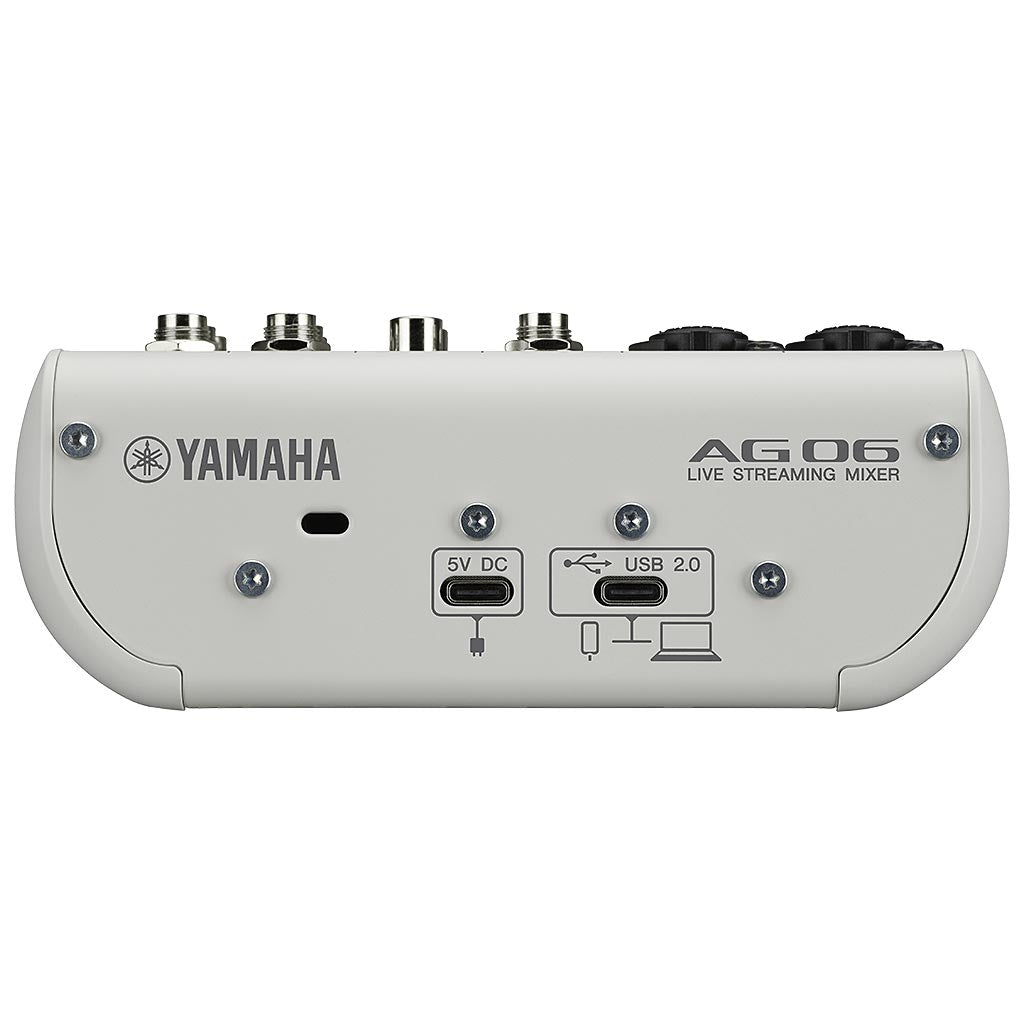 Yamaha AG06 MK2 Live Streaming Mixer and USB Audio Interface