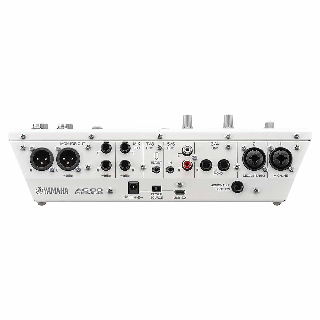 Yamaha AG08 Live Streaming Mixer and USB Audio Interface-Andy's Music