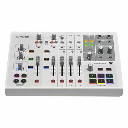 Yamaha AG08 Live Streaming Mixer and USB Audio Interface-Andy's Music