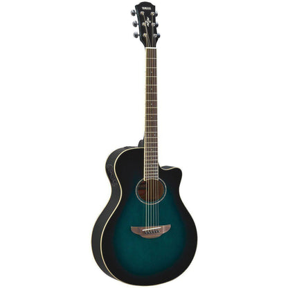 Yamaha APX600 Acoustic Electric Thin Body Guitar-Blue Burst-Andy's Music