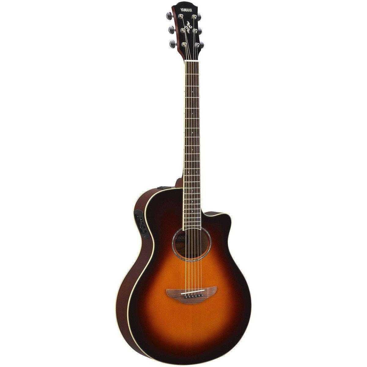 Yamaha APX600 Acoustic Electric Thin Body Guitar-Violin Sunburst-Andy's Music