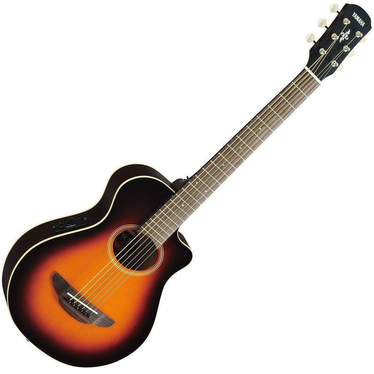 Yamaha APXT2 Sunburst 3/4 Size Acoustic Electric Guitar With Bag-Andy's Music