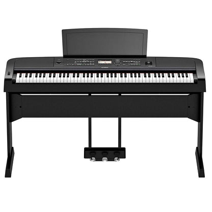 Yamaha DGX-670 Portable Grand Digital Piano With Stand & 3-Pedal Unit - Black