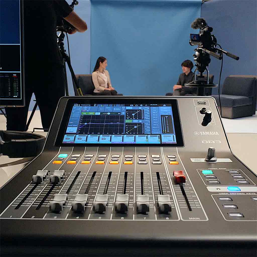 YAMAHA DM3S for the Broadcast Industry