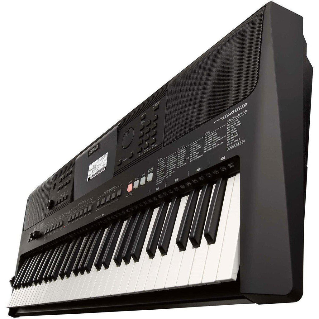 Yamaha PSR-E463 Portable Keyboard With 61 Touch Sensitive Keys