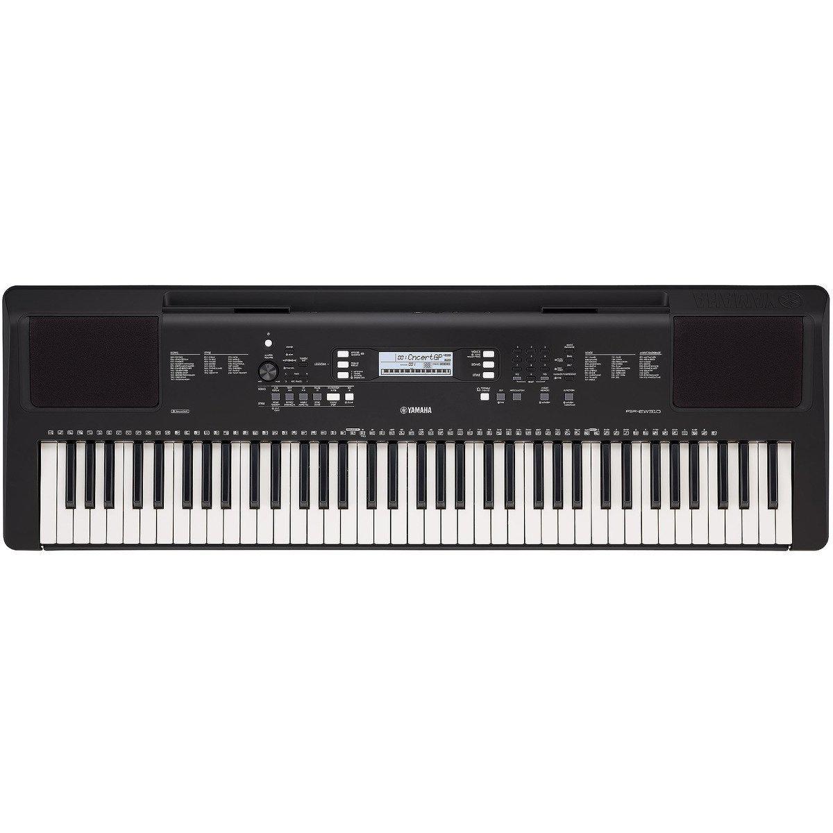 Yamaha PSR-EW310 76-Key Touch Sensitive Portable Keyboard-Andy's Music