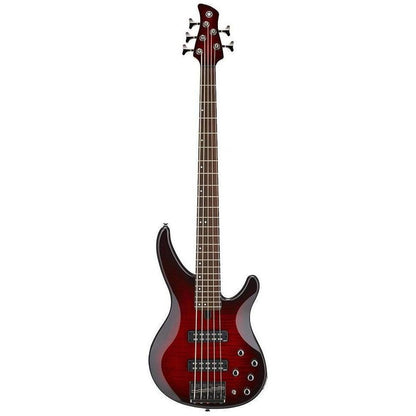 Yamaha TRBX605FM 5-String Bass Guitar-Dark Red Burst-Andy's Music