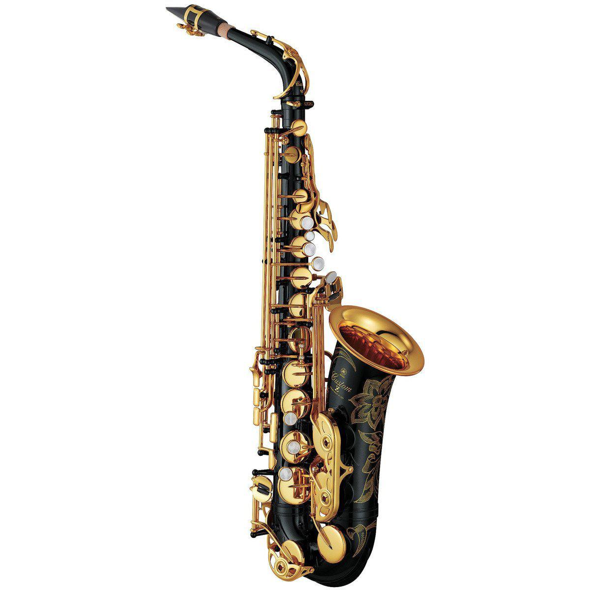 Yamaha YAS-82ZIIB Custom Z Professional Alto Saxophone - Black Lacquer-Andy's Music