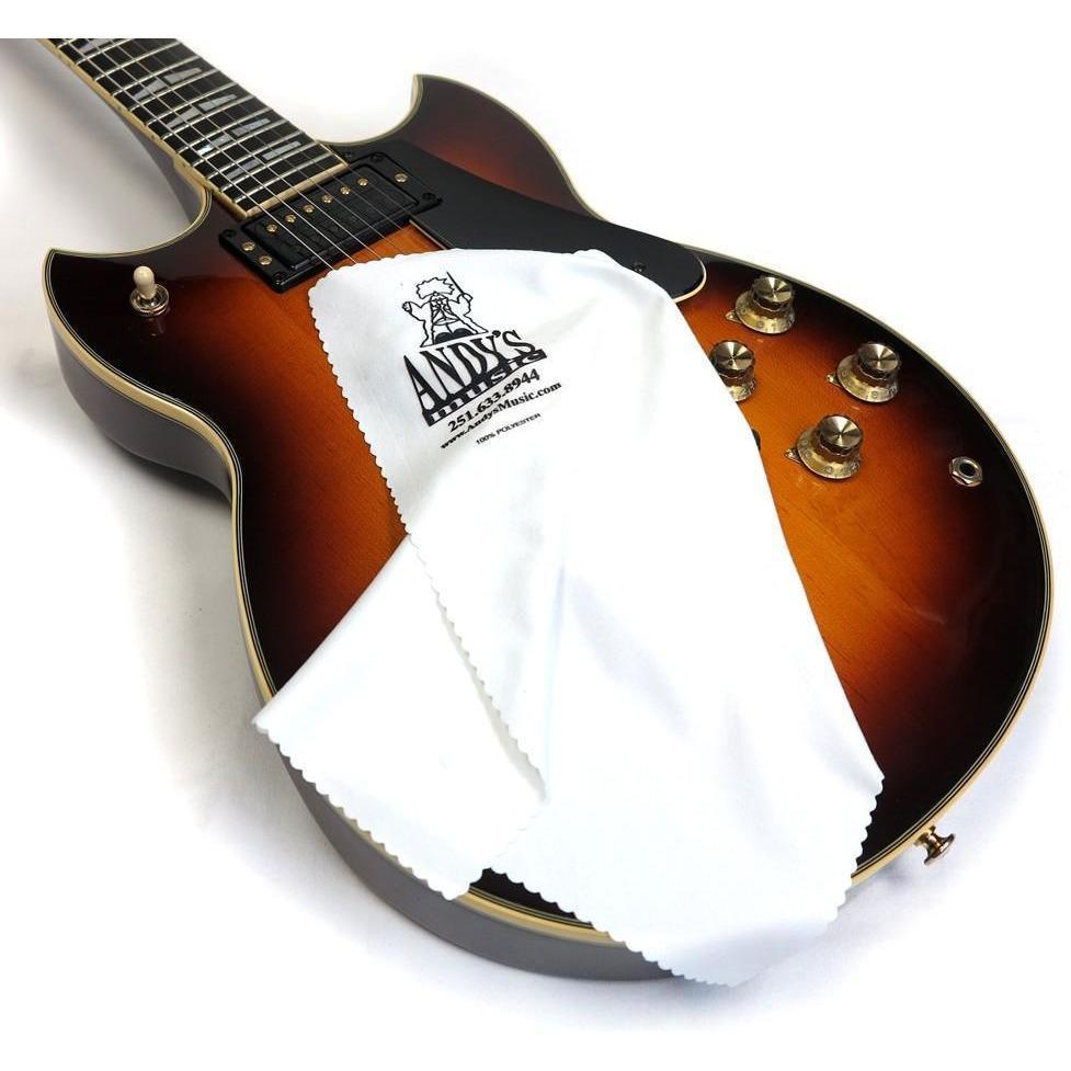 Levy's Guitar Polishing Cloth w/Andy's Music Logo-Andy's Music