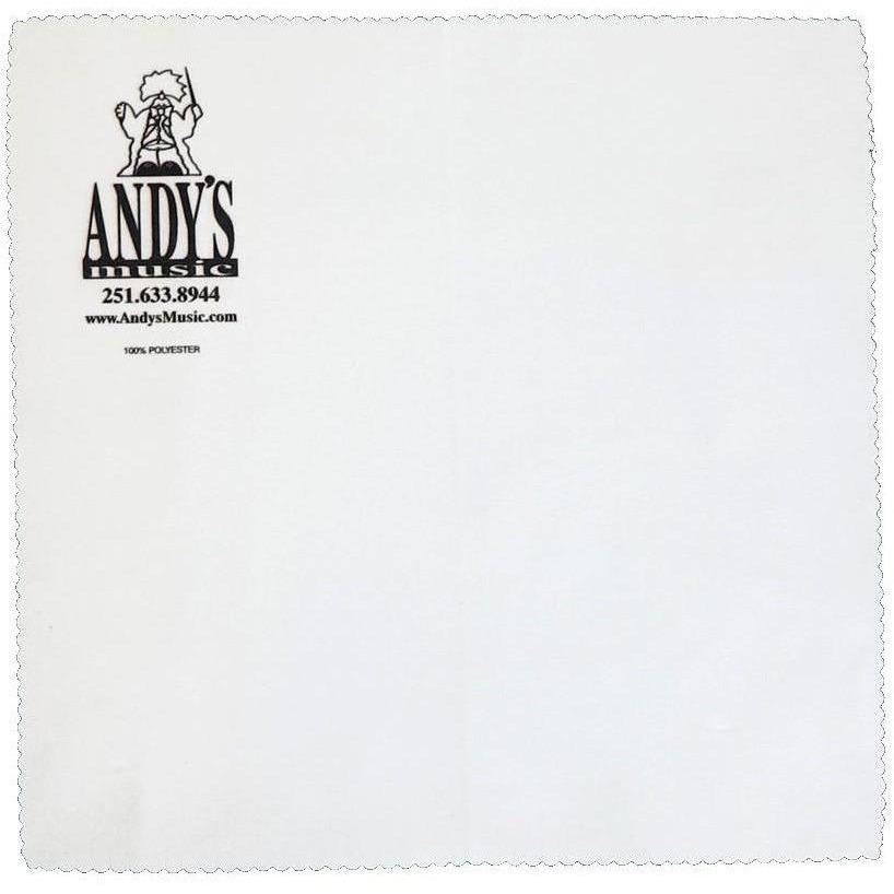 Levy's Guitar Polishing Cloth w/Andy's Music Logo-Andy's Music