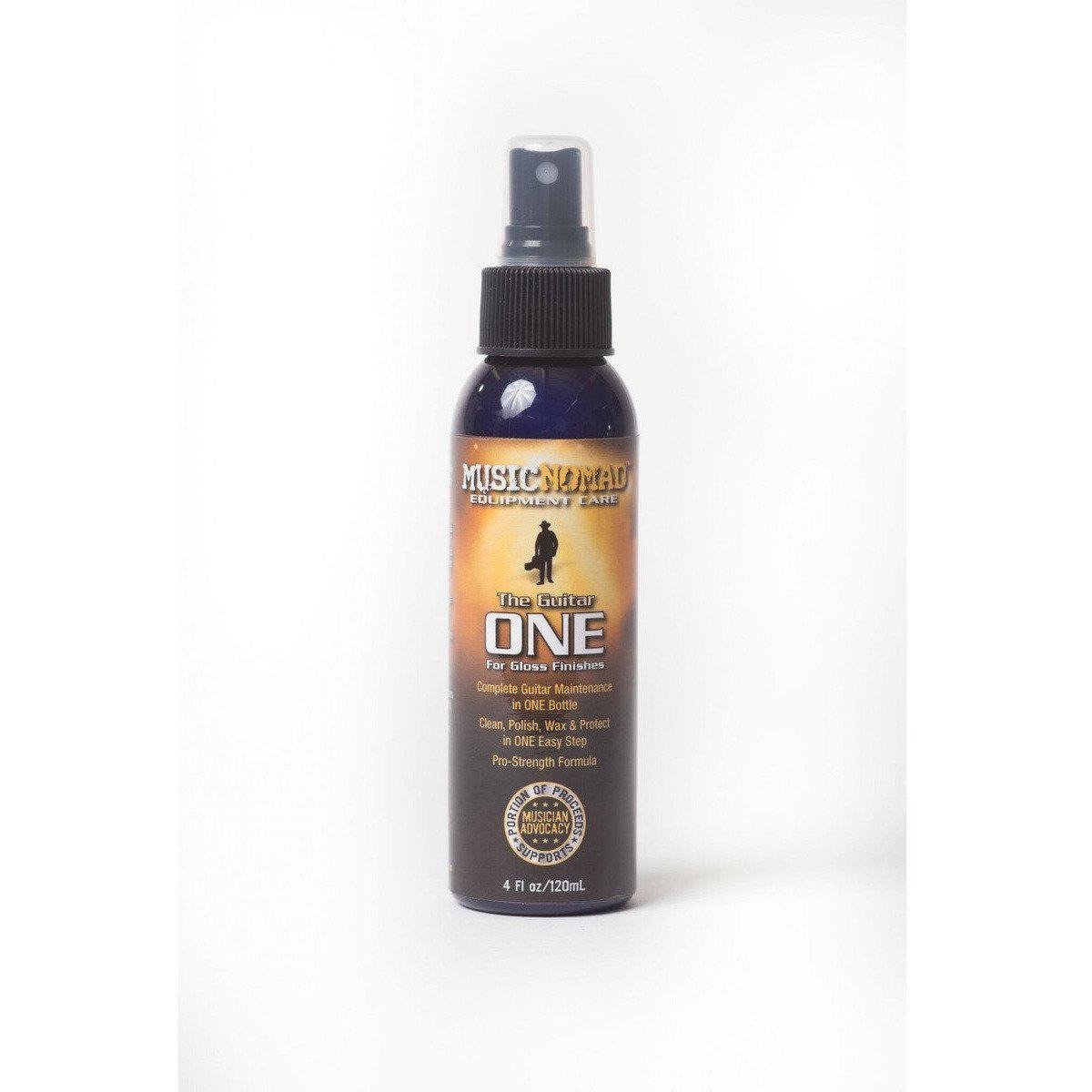 Music Nomad The Guitar ONE - All in 1 Cleaner, Polish, Wax for Gloss Finishes - MN103