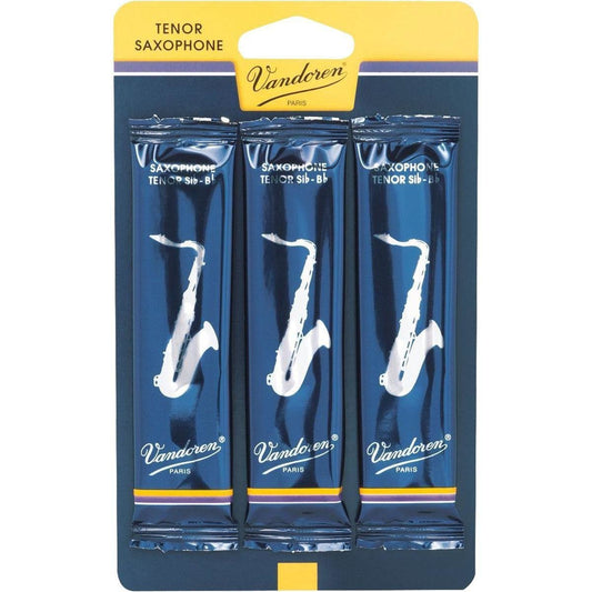 Vandoren Tenor Sax Traditional Reeds 3-Pack-Andy's Music