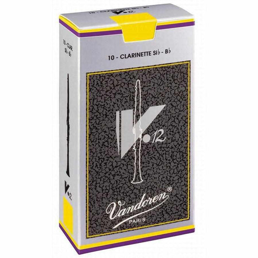 Vandoren V12 Bb Clarinet Traditional Reeds 10-Pack-Andy's Music